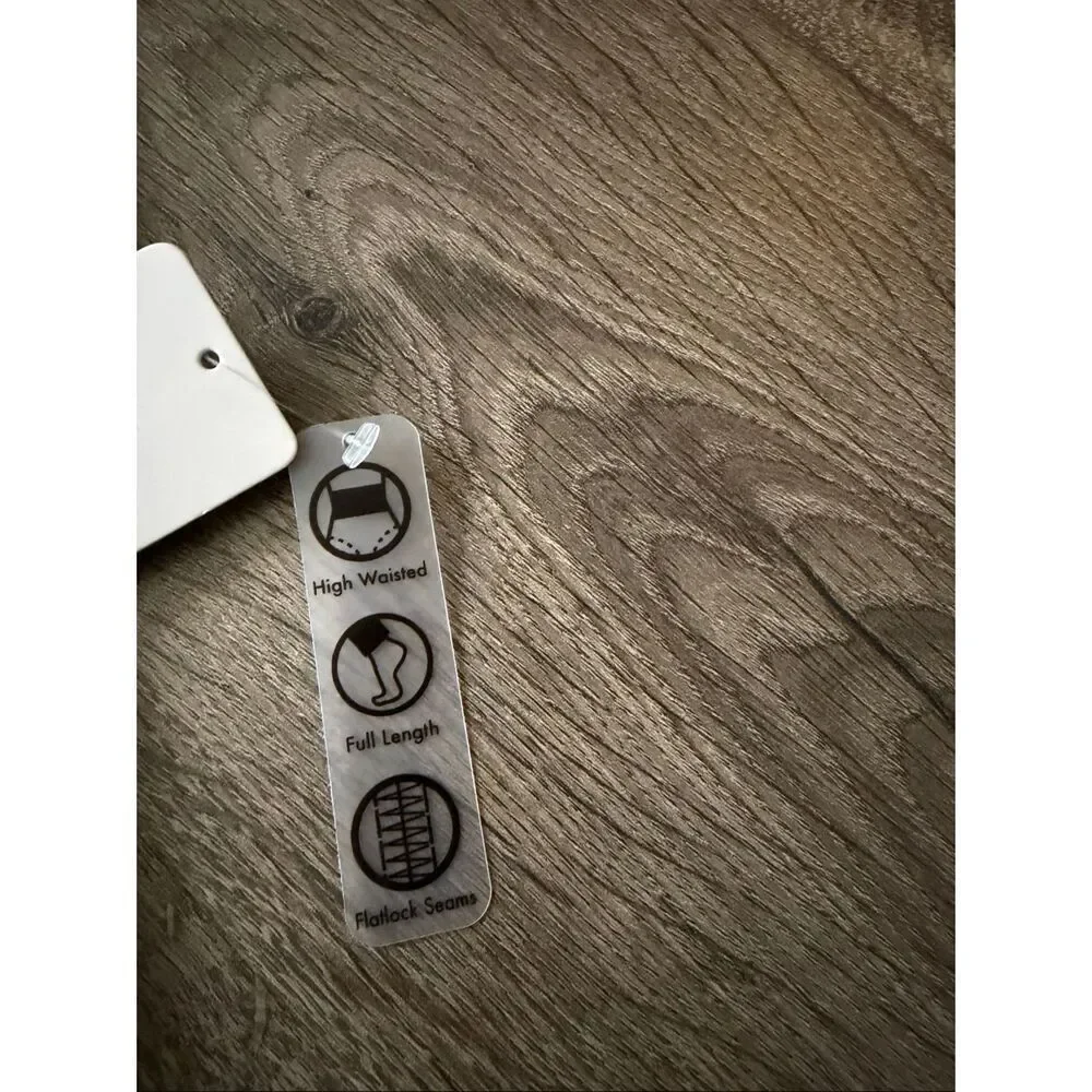 Apana Hogh waisted Full Flatlock seams Women’s leggings Small - Picture 3 of 7